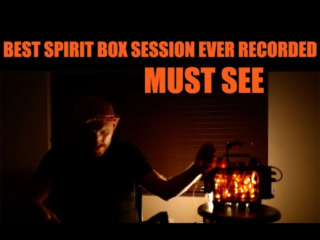 A DEEP SPIRIT BOX SESSION THAT WILL FREAK YOU OUT.. 100% Real.