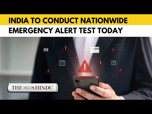 NDMA to test cell broadcast alert system across India on May 2