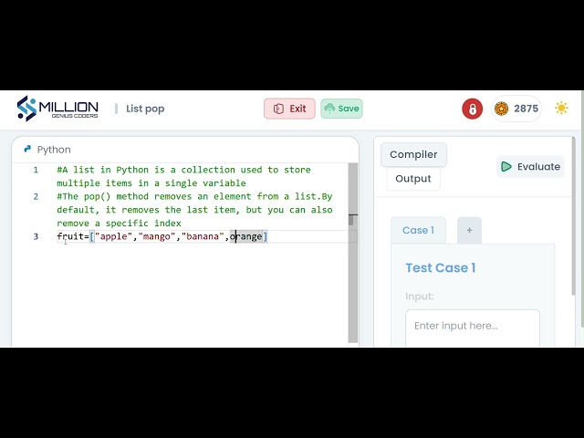 Python List .pop() Explained in 60 Seconds | Remove Items Like a Pro!
