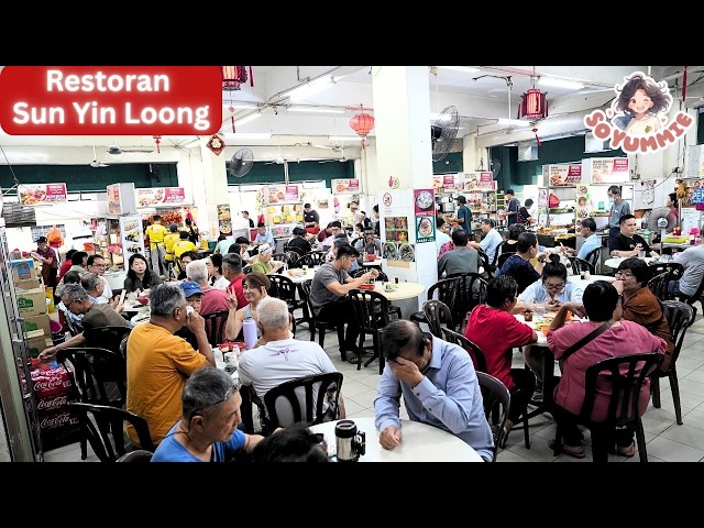 Amazing! A day Inside PJ BUSIEST KOPITIAM w 15 Stalls Non-Stop Cooking!#新源隆白咖啡- Malaysia Street Food