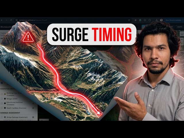 Visualizing the Nepal Flood Surge: Interactive Elevation & Data
