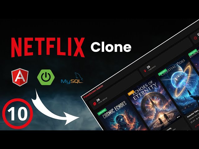 Netflix Clone — Spring Boot (Java) + Angular + MySQL | Part 10: Login