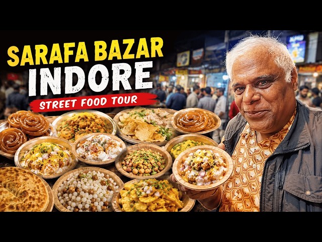Flying Dahi Vada, Corn Kis Chaat, Chole Aloo Chaat | Ultimate Street Food, Sarafa Bazaar, Indore 😍🔥