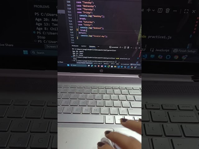 #switchcase#nodejs #coding #javascript #motivation #codinglife #memes