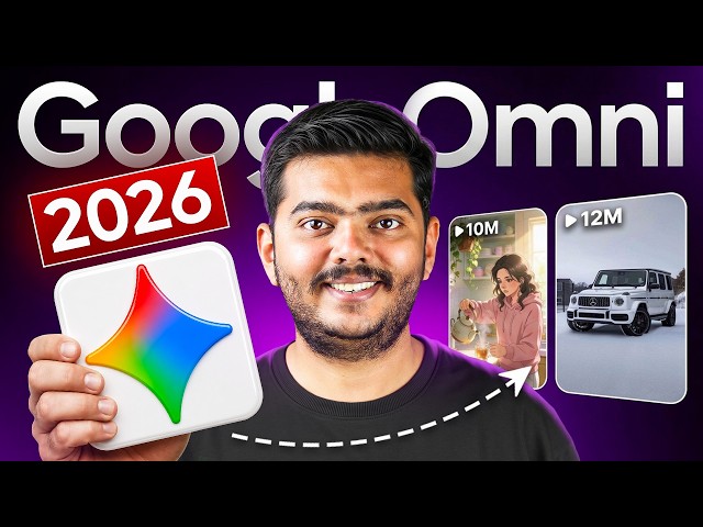 🤯 Google Omni FREE & Unlimited! Change ANY Video with AI 🔥 (Omni Flash Tutorial)
