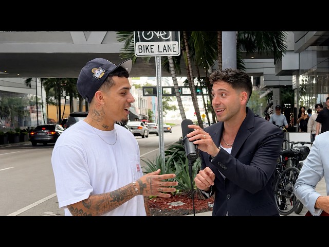 I Wasn't Expecting That From This Random Spanish Rapper in Miami🤯 @Adonys10official