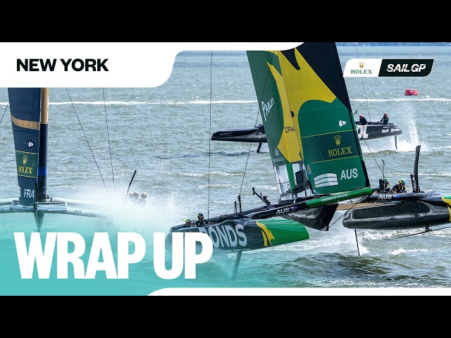 CRAZY Super Sunday // Mubadala New York Sail Grand Prix Recap