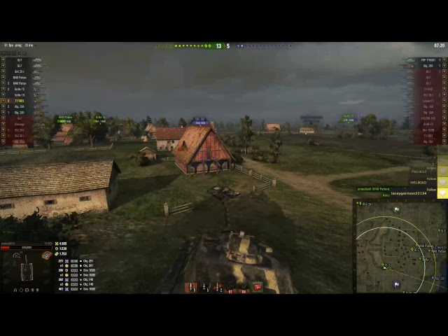 World of Tanks with predac