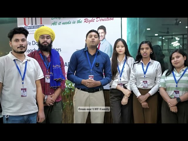 Message from UIIT Staff