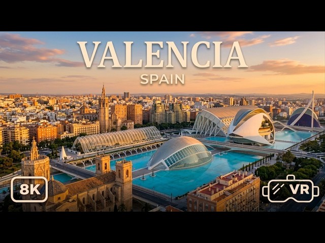 Valencia Spain. Feels Like You’re Actually There | 8K VR180 3D