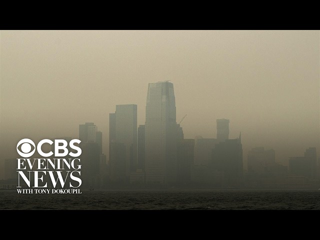 Health officials urge public to mask up or stay inside amid air quality concerns