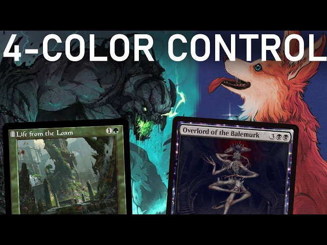 START YOUR ENGINES! Legacy 4-Color "Every Engine" Control. MTG