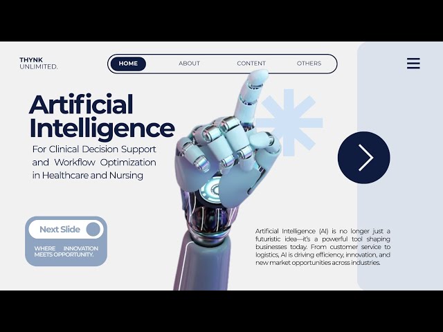 AI for Clinical Decision Support and Workflow Optimization