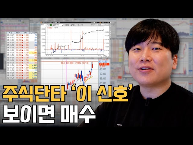 주식단타 매매과정을 모두 다 보여드립니다 [대왕개미 홍인기]