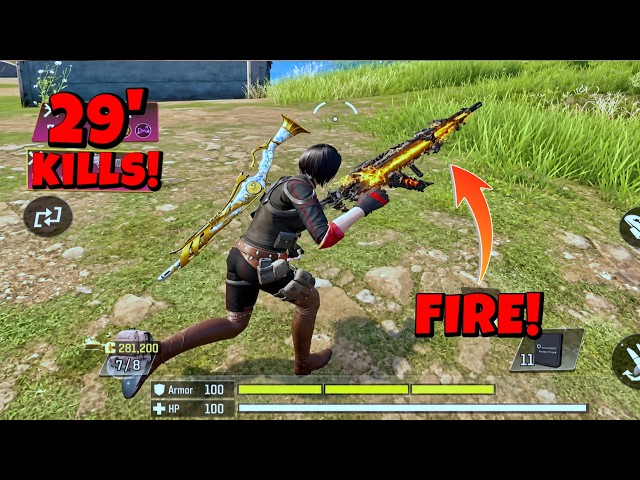 This Mythic AK 117 on Fire 29 Kills Full Intense CODM Gameplay Call of Duty Mobile COD Mobile!