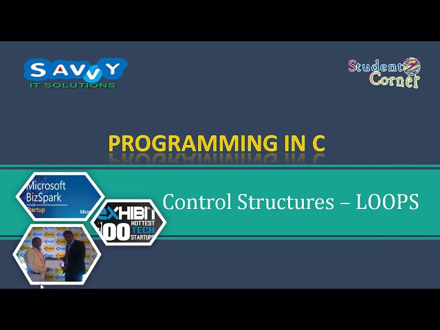 [2020] - Programming in C - Loop Control structures part 2