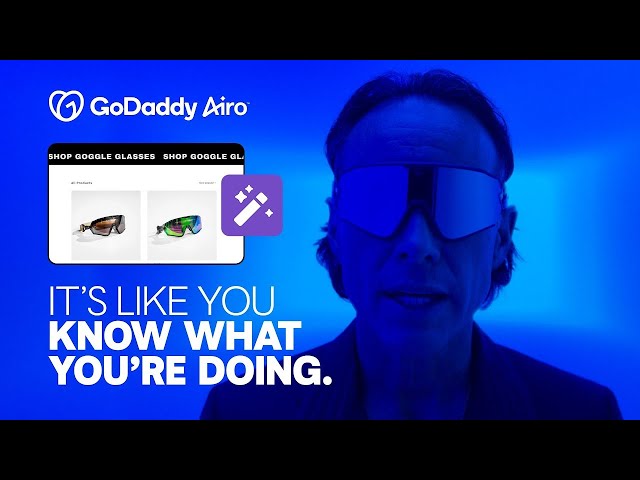 GoDaddy x Walton Goggins Uses the Power of AI to Kickstart Walton Goggins Goggle Glasses