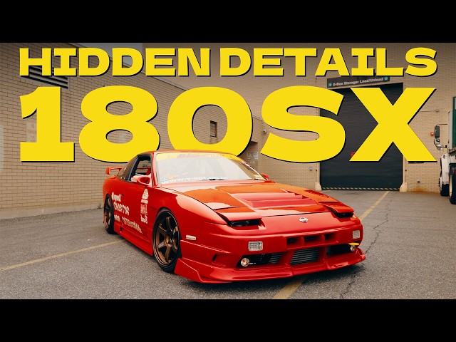 The Ultimate Detail-Oriented Nissan 180SX Build