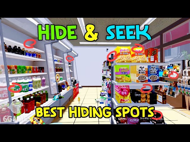 Hide and Seek: Best Hiding Spots in Store - Secret Staycation [Roblox]