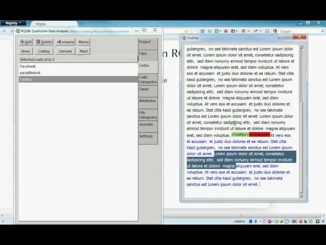 09 Coding in RQDA (part 2)