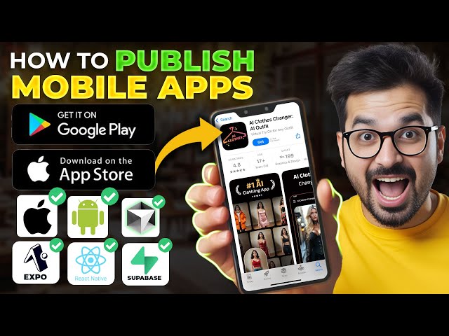 How to Publish React native Expo Mobile App on Google Play store and Apple app store