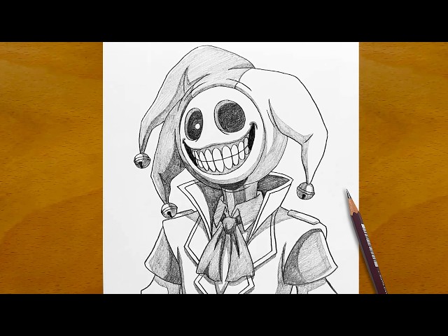 How to Draw Poppy Playtime 5 Prototype – Step by Step Pencil Tutorial