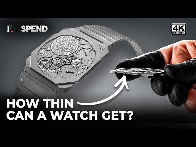 Inside the Race to Build the World’s Thinnest Mechanical Watch | The Spend | 4K