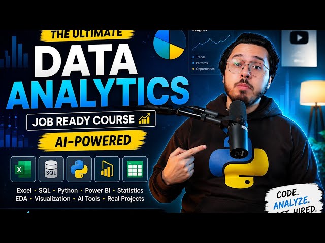 CodeWithHarry Data Analytics Course