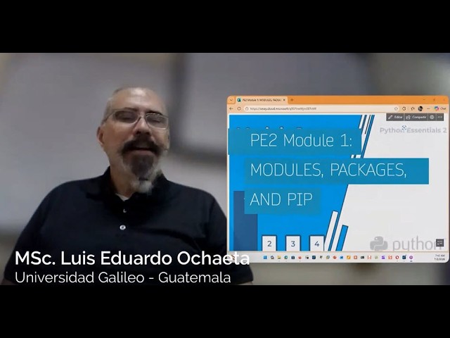 Charla del Modulo 1 del curso Python Essentials 2