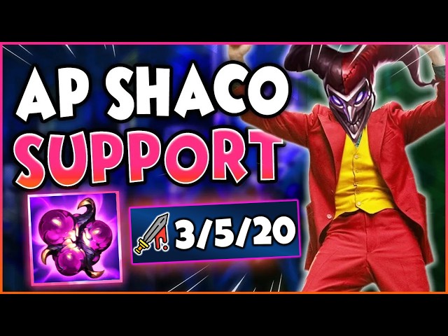 AP SHACO SUPPORT HARD CARRYING IN GRANDMASTER!