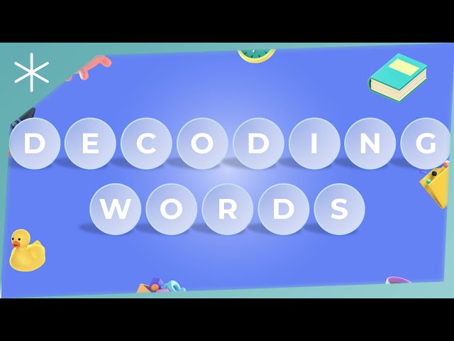 Decoding words