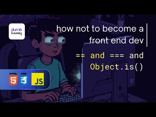 Value Comparison Operators in Javascript | Front End Dev Part 56