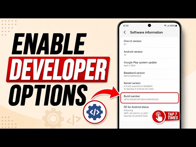 How to Enable Developer Options on Android