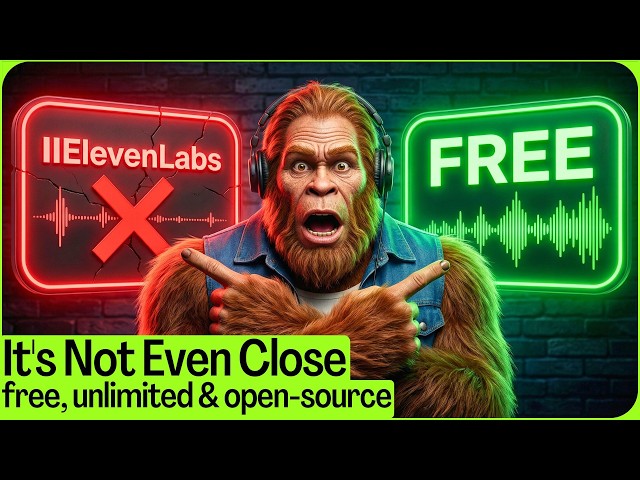 This Free AI Just Beat ElevenLabs at Voice Cloning (It's Not Even Close)