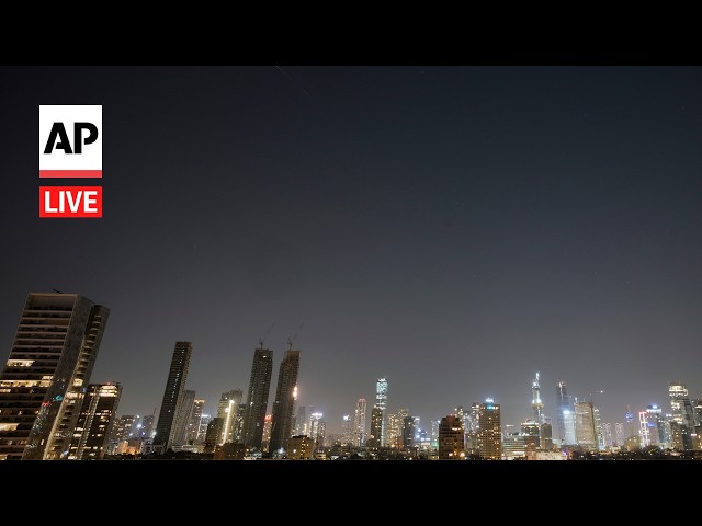 LIVE: Tel Aviv and Jerusalem skyline as Iran war continues
