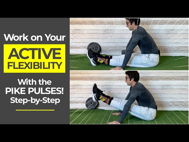 Do This for Your Active Flexibility for V-SIT, Press to Handstand, and More! (TUTORIAL)
