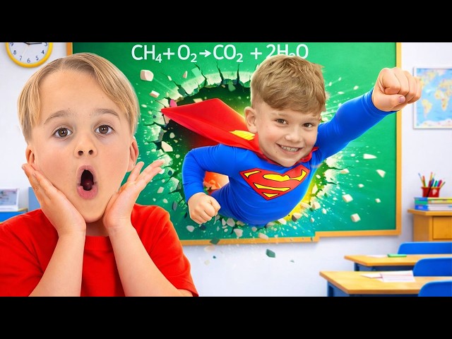 Superhero School for Kids - Funny Learning Stories