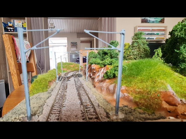 fabrication facile de poteaux catenaire à l'échelle N  #train électrique #modelisme ferroviaire