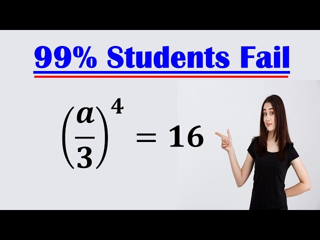 Solving a 'Harvard' University entrance exam |Find a?