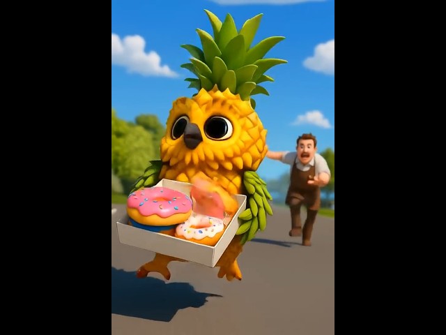 Ananasita Owlita's Donut Escape 🍩💨 | Italian Brainrot Madness!