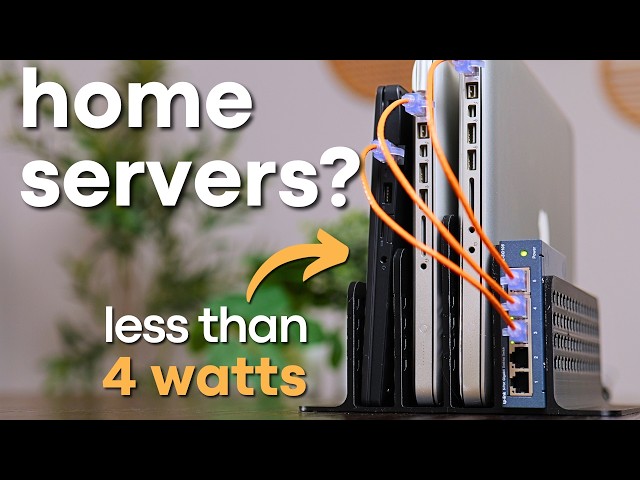 Building Cheap & Efficient Home Servers with... Laptops?