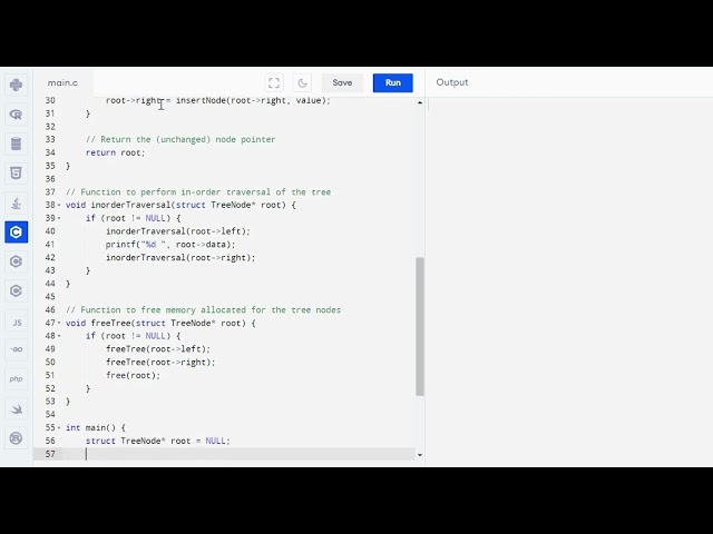 C Program to Implement Binary Tree Sort || Binary Tree Sort Code in C || Coding Guide for Beginners