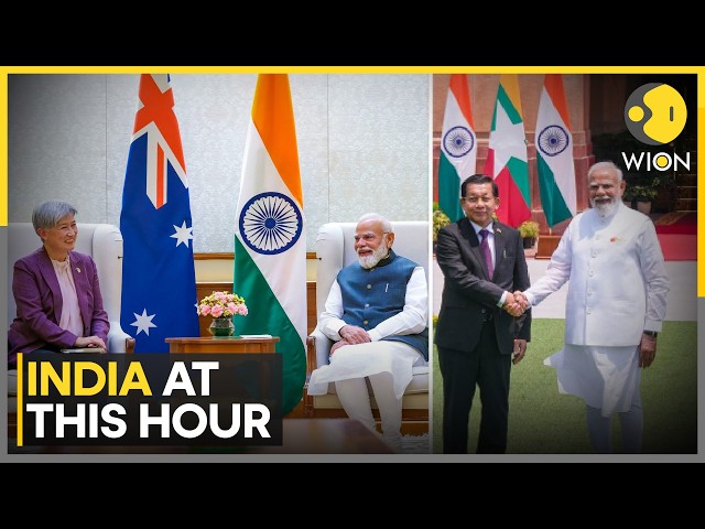 India-Aus Boost Defence Cooperation | PM Modi Meets Myanmar President | India At This Hour