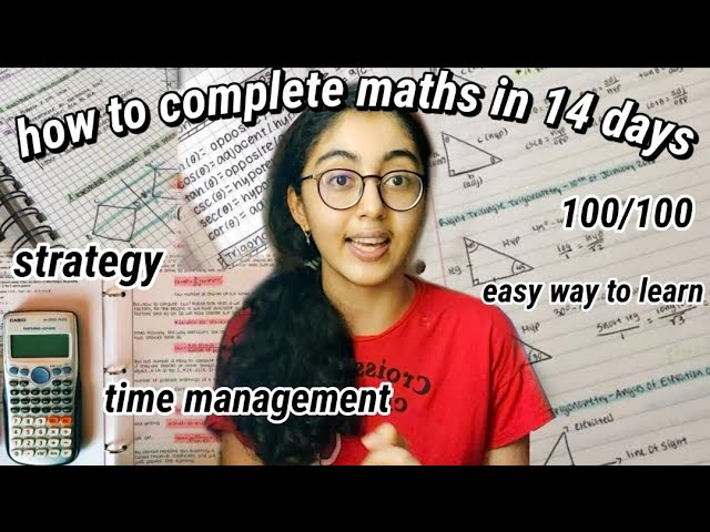 #18  How to score 100/100 in ICSE Class 10 Maths