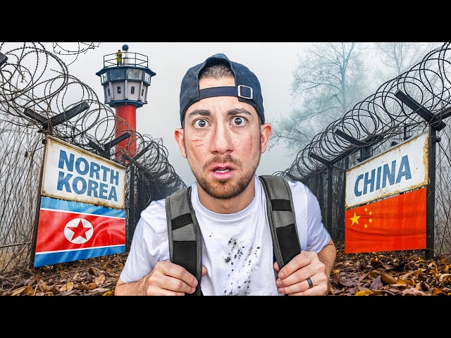 Entering the North Korea / China Border Town