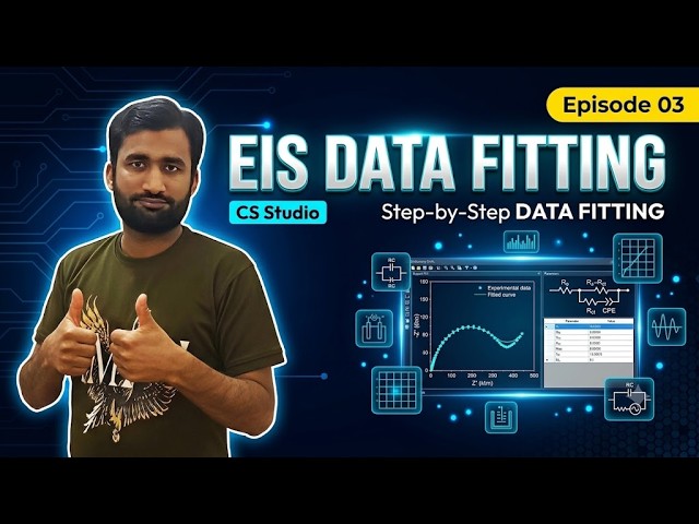 How to Fit EIS Data? || EIS Episode 03 || Step-by-Step EIS Data Fitting || Javed Chem Wallah