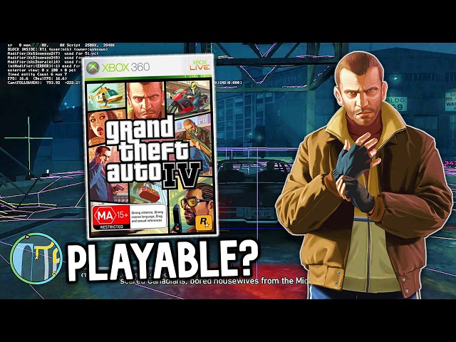 GTA IV Beta Build Is (Kinda) Playable