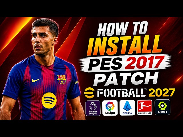 How to Install | Pes 2017 Patch eFootball 2027 