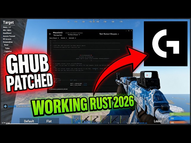 (2026) New Logitech G HUB Scripts Fix For Rust | Patched Version Of G HUB | Fully Working