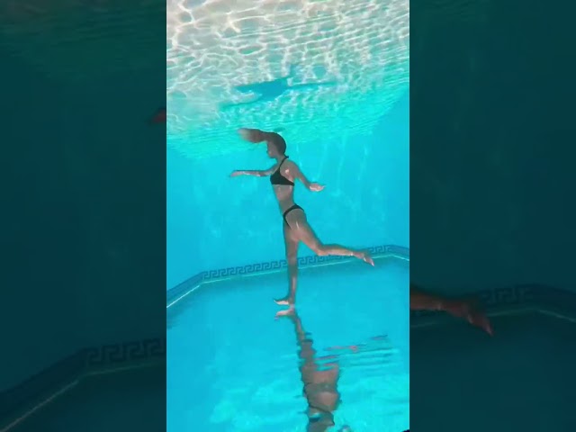 Mesmerizing walking underwater to a full 360* degree flip